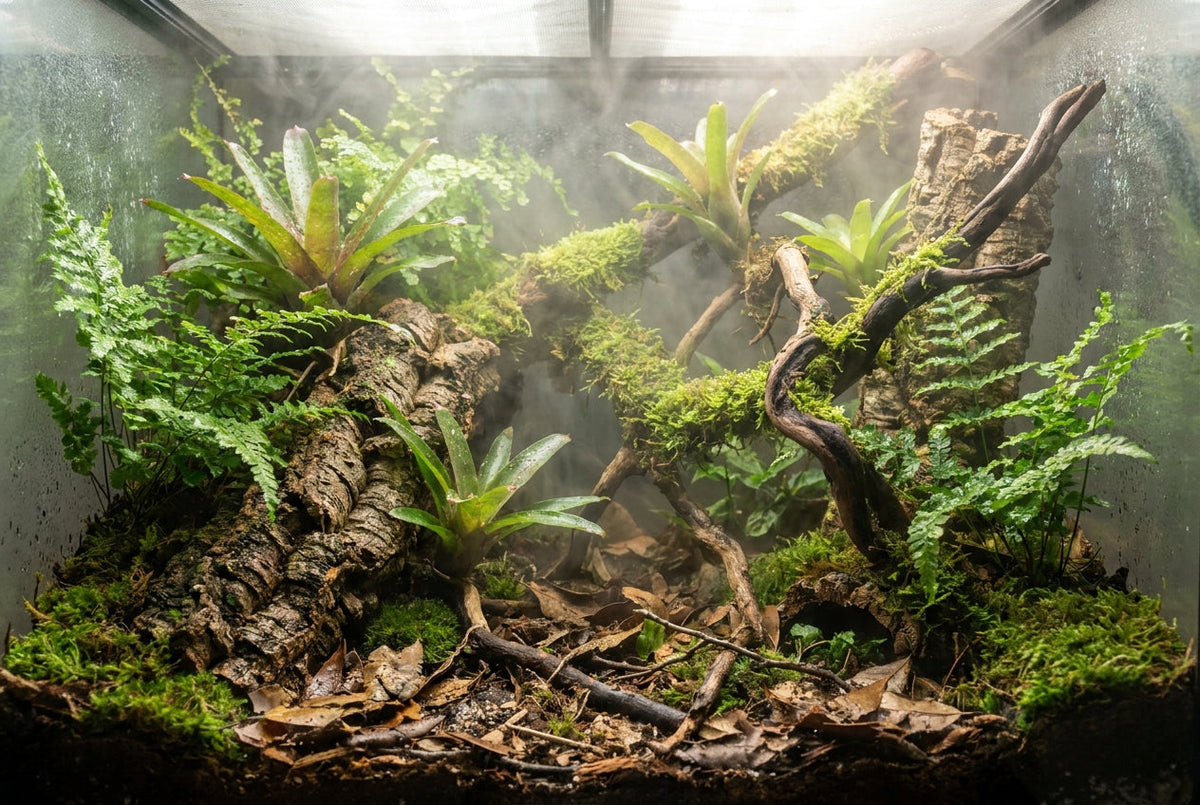 How to Set Up a Bioactive Terrarium: The Self-Sustaining Vivarium Guide