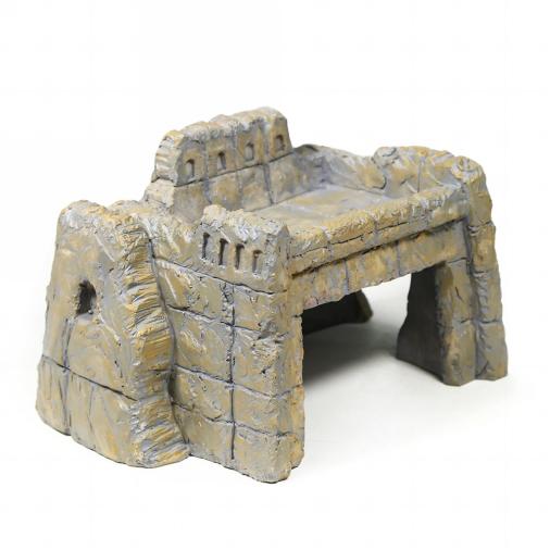 Reptile Ancient Building Resin Shelter (II)