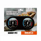 Reptile Double Dial Thermometer and Hygrometer