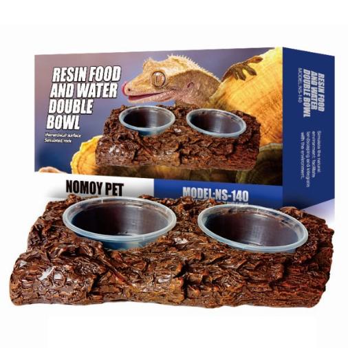 Reptile Resin Food Water Feeder