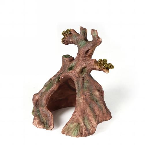 Reptile Sunken Ship Resin Shelter